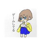 人間とえびちゃん（個別スタンプ：14）
