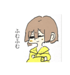 人間とえびちゃん（個別スタンプ：16）