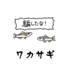 超ビチビチしてる魚のスタンプ（世渡り）（個別スタンプ：21）