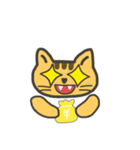 にゃん吉の日常で使えるスタンプ（個別スタンプ：6）