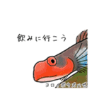 僕のハゼたち ぼりゅーむあっぷ（個別スタンプ：9）