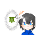 オタクてゃんの日常（個別スタンプ：3）
