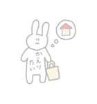 [リメイク] かわいげのないうさぎスタンプ（個別スタンプ：21）