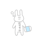 [リメイク] かわいげのないうさぎスタンプ（個別スタンプ：26）