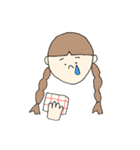 色素薄い系女子2（個別スタンプ：4）