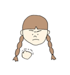 色素薄い系女子2（個別スタンプ：5）