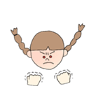 色素薄い系女子2（個別スタンプ：6）