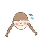 色素薄い系女子2（個別スタンプ：9）