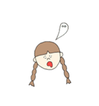 色素薄い系女子2（個別スタンプ：16）