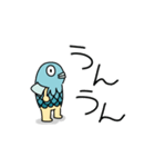 半魚人さん（個別スタンプ：21）