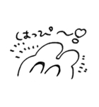 がんばれ！うさちゃん（個別スタンプ：9）
