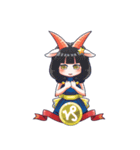 血液型＆星座 カワイイ女の子（個別スタンプ：14）