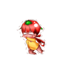 Jr.トマトニャン（個別スタンプ：4）