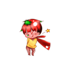 Jr.トマトニャン（個別スタンプ：5）