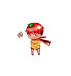 Jr.トマトニャン（個別スタンプ：9）
