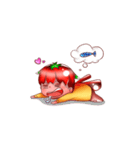Jr.トマトニャン（個別スタンプ：24）