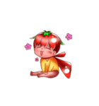 Jr.トマトニャン（個別スタンプ：35）