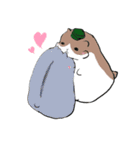 もっちりハムちゃん軍曹（個別スタンプ：8）