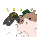 もっちりハムちゃん軍曹（個別スタンプ：13）