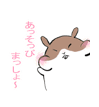 もっちりハムちゃん軍曹（個別スタンプ：25）