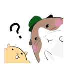 もっちりハムちゃん軍曹（個別スタンプ：31）