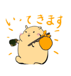 もっちりハムちゃん軍曹（個別スタンプ：36）
