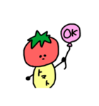 トマトとにんじん（個別スタンプ：1）