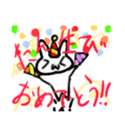 ふわわうさぎ（個別スタンプ：3）