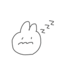 ほんわかうささん（個別スタンプ：3）