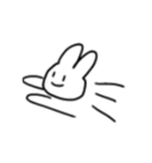 うさぎとぽちの散歩（個別スタンプ：4）