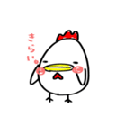 おでぶニワトリ（個別スタンプ：8）