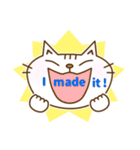 ゆる猫スタンプ～英語編～（個別スタンプ：6）