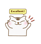 ゆる猫スタンプ～英語編～（個別スタンプ：9）