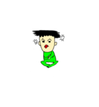 ゆかいな画伯（個別スタンプ：1）