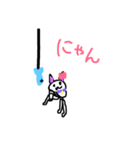 子供がかいたネコスタンプ（個別スタンプ：16）