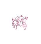 中性的な子のスタンプ（個別スタンプ：5）