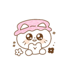 愛しいパジャマ猫（個別スタンプ：3）