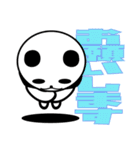 PANDA ALIEN 日本語の使えるスタンプ（個別スタンプ：11）