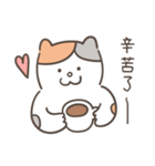 Heyyou猫のデビュー！！（個別スタンプ：11）