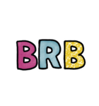 よく使う略語（個別スタンプ：12）