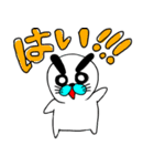 太いまゆげのあざらし（個別スタンプ：7）