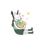 犬太郎とバナナとオニ（個別スタンプ：2）