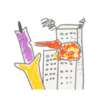 犬太郎とバナナとオニ（個別スタンプ：7）