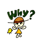 麦わら帽子ちゃん（個別スタンプ：23）