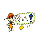 麦わら帽子ちゃん（個別スタンプ：26）