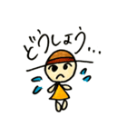 麦わら帽子ちゃん（個別スタンプ：36）