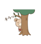 森のくま吉（個別スタンプ：4）