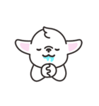 小さな犬 mongzz（個別スタンプ：1）