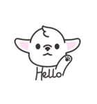 小さな犬 mongzz（個別スタンプ：21）