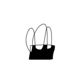おやゆびドローイング（個別スタンプ：18）